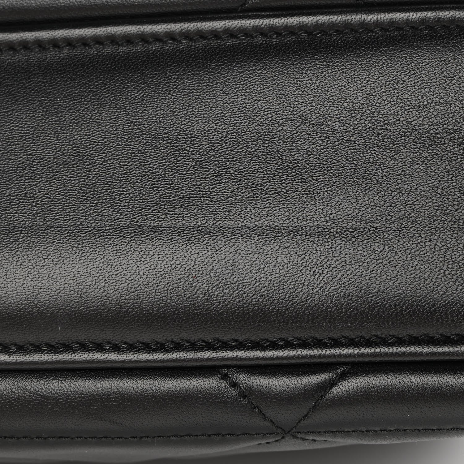 Prada Nappa Triangle Stitched Large Spectrum Bag Black 13 of 14