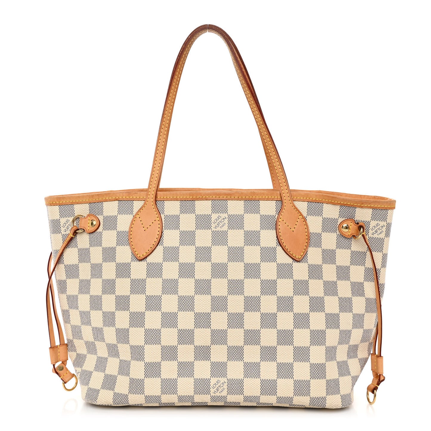 LOUIS VUITTON Damier Azur Neverfull PM