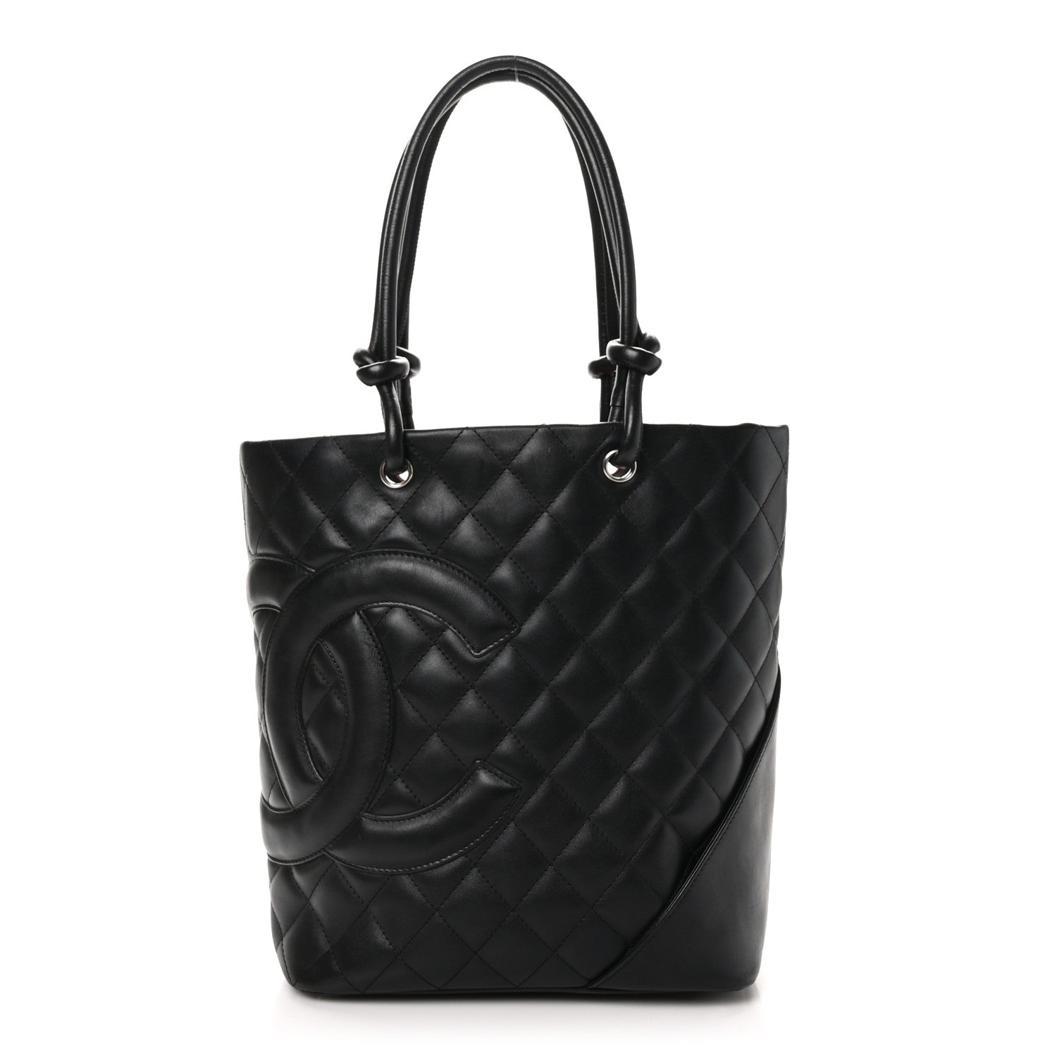 Chanel Calfskin Quilted Medium Cambon Tote Black 1 of 10