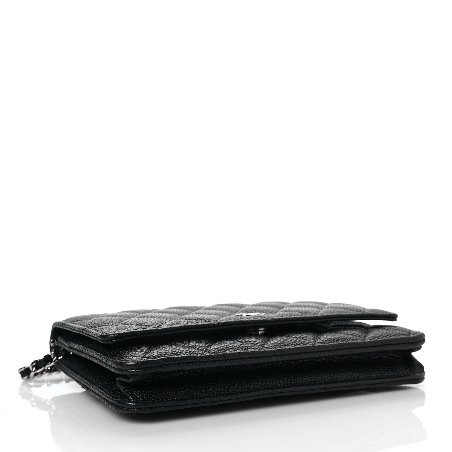 Chanel Caviar Quilted Wallet On Chain WOC Black 4 of 9