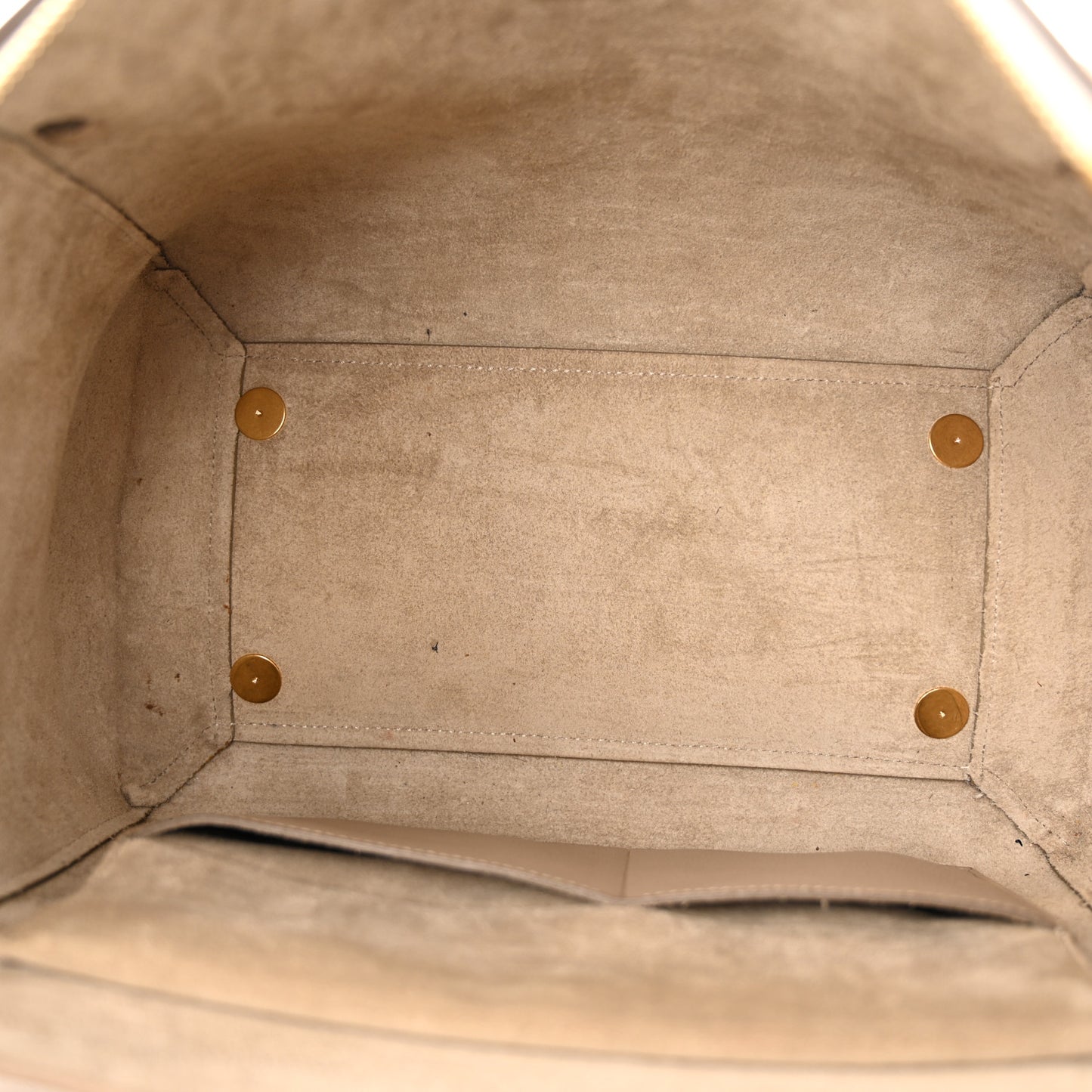 Grained Calfskin Mini Belt Bag Light Taupe