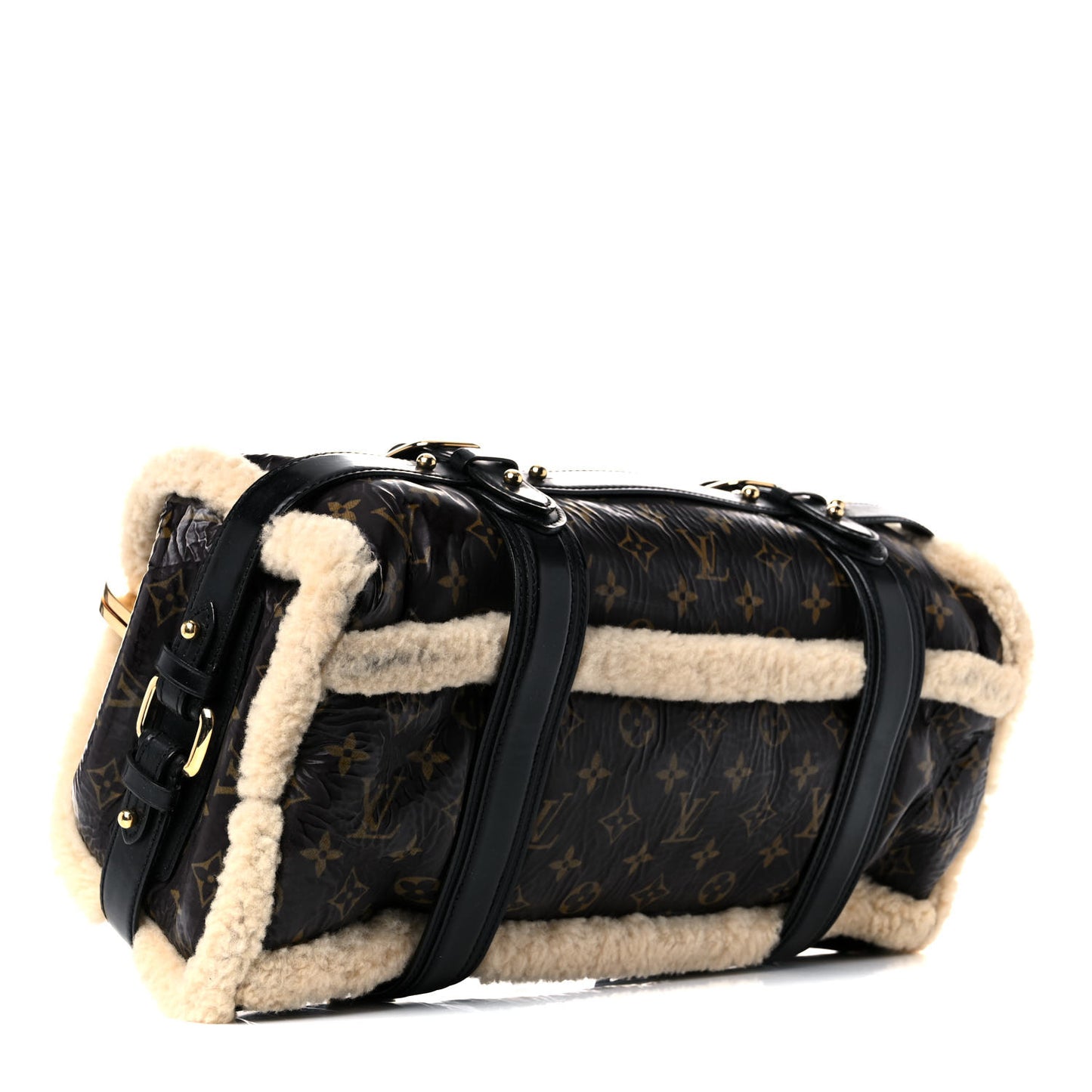 Monogram Shearling Storm Bag