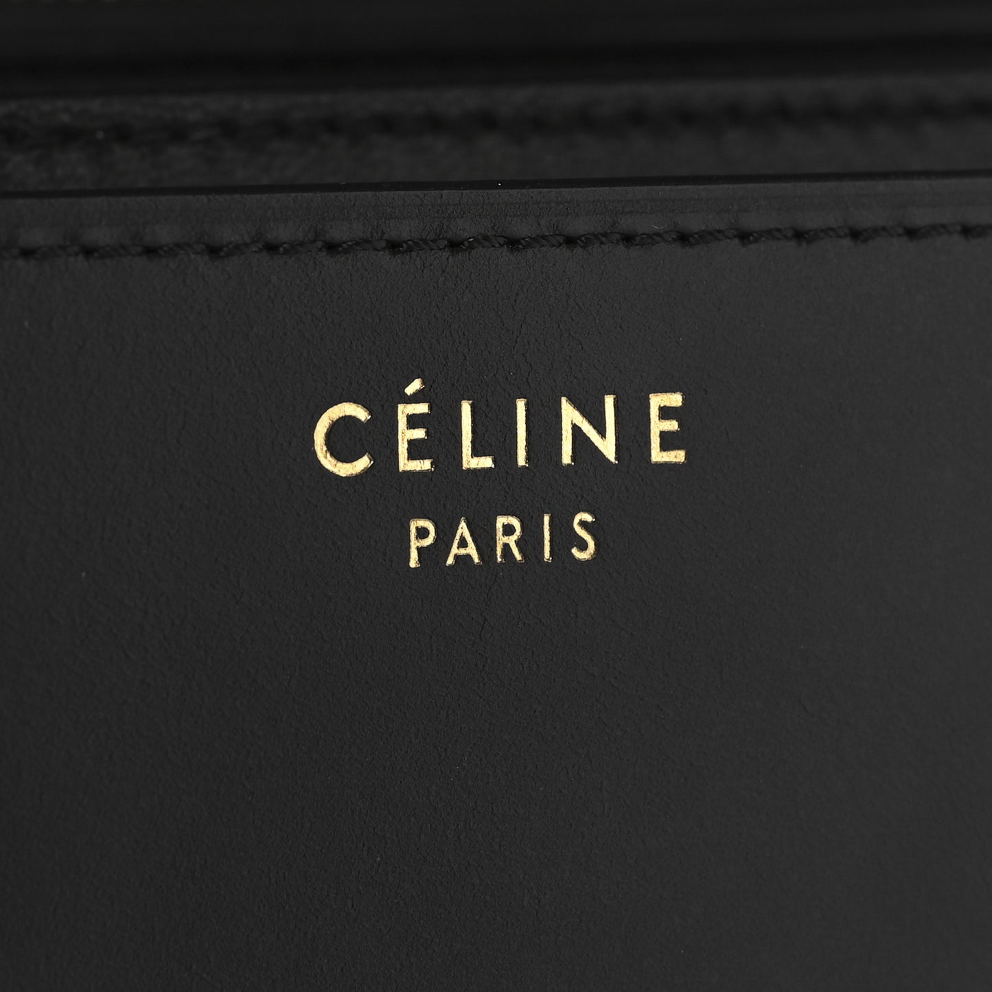 Box Calfskin Medium Classic Box Flap Bag Black