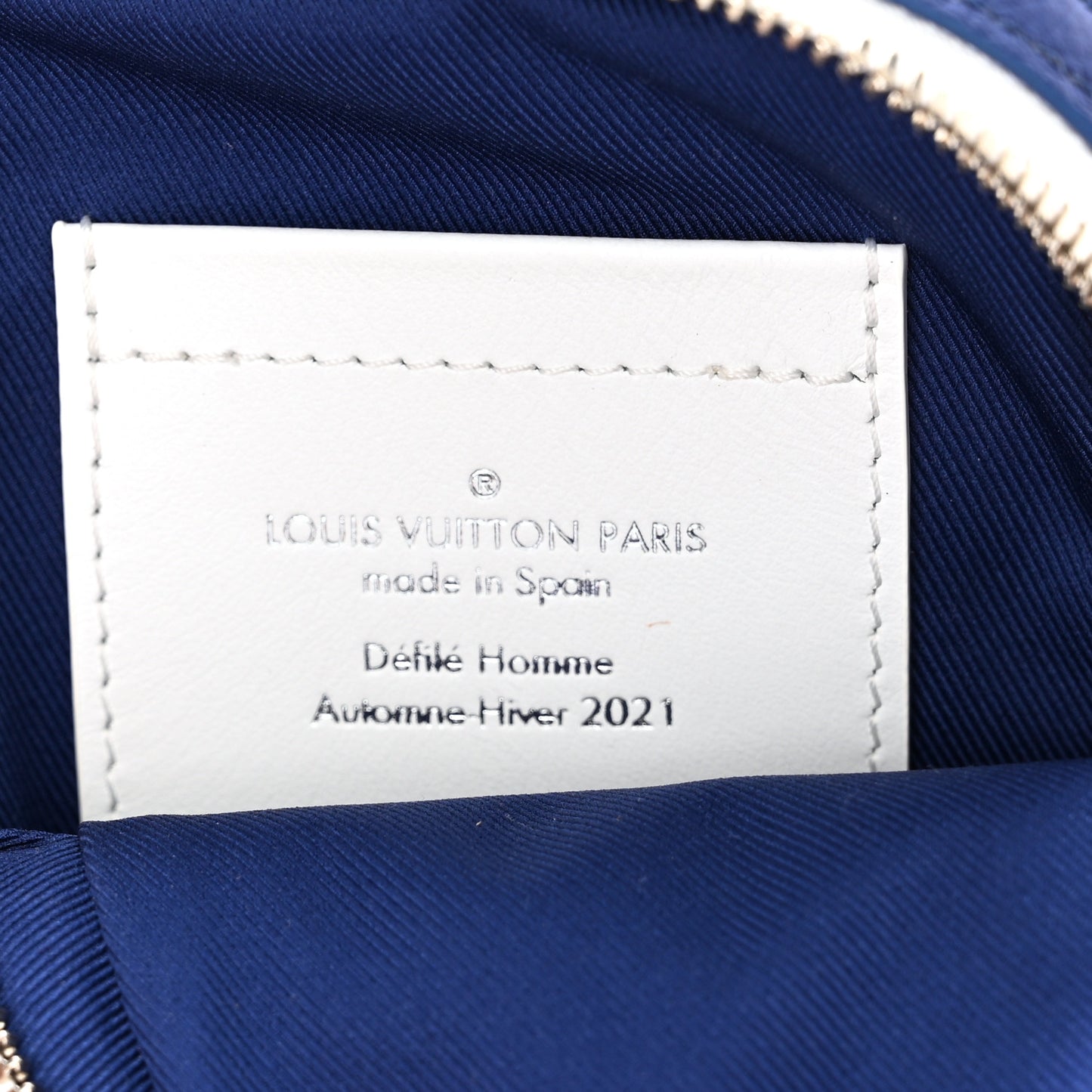 Calfskin Everyday LV Danube PPM Blue