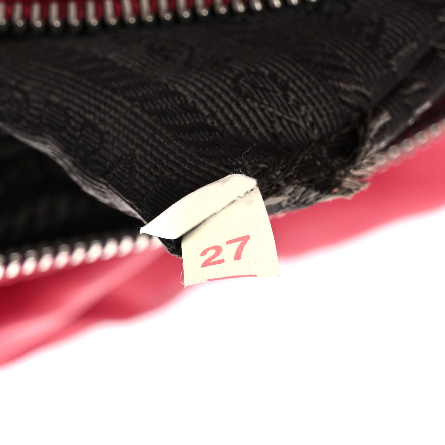Tessuto Nylon Small Shoulder Bag Red