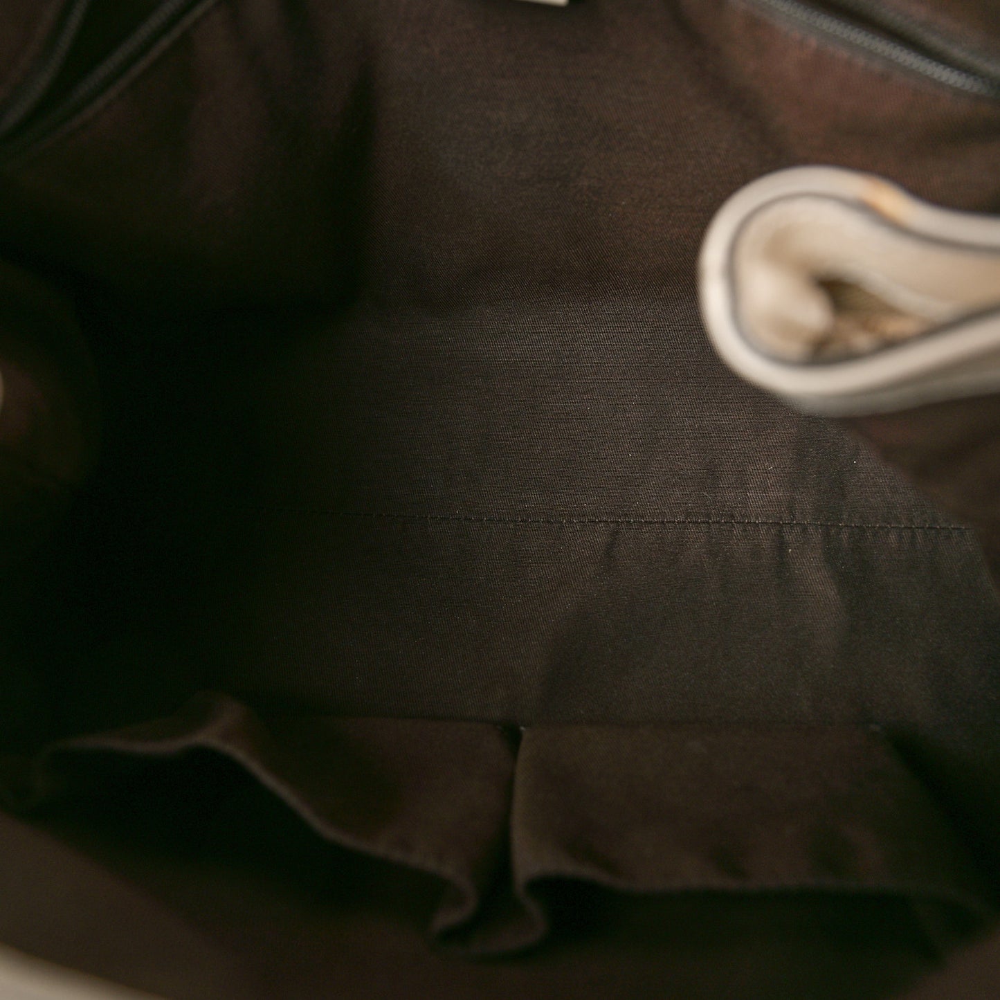 Monogram Shoulder Bag White