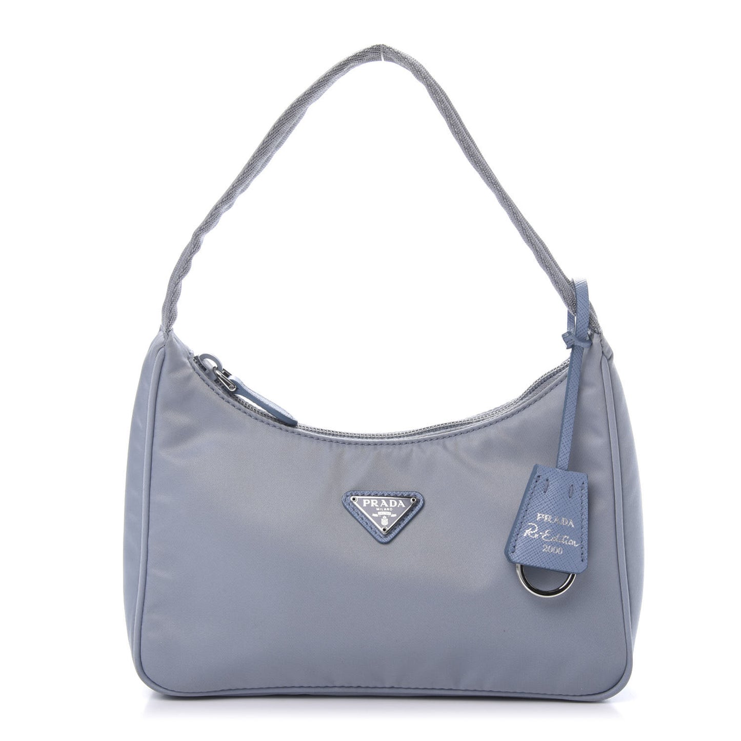 Tessuto Nylon Mini Re-Edition 2000 Bag Astrale