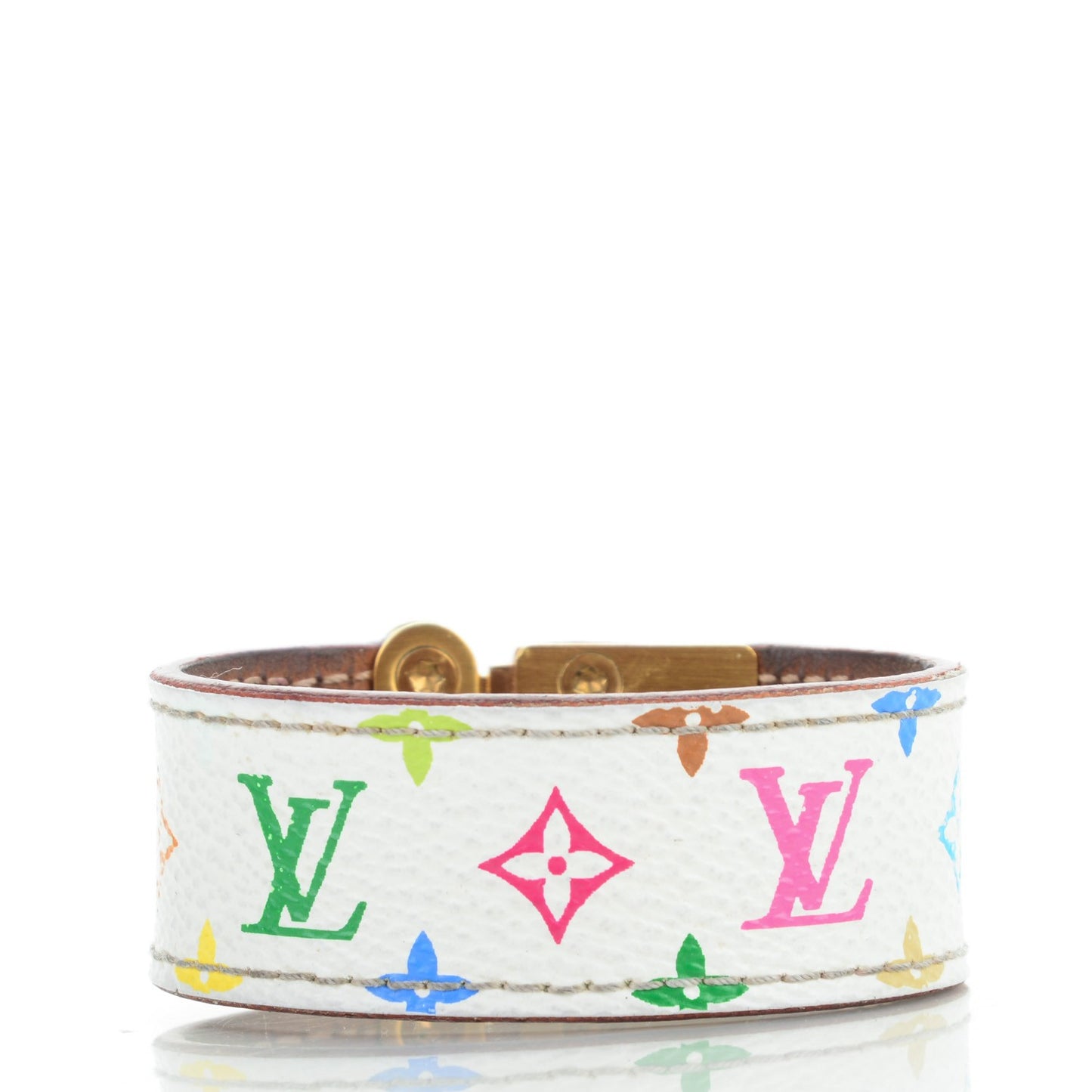 Monogram Multicolor Koala Bracelet S White