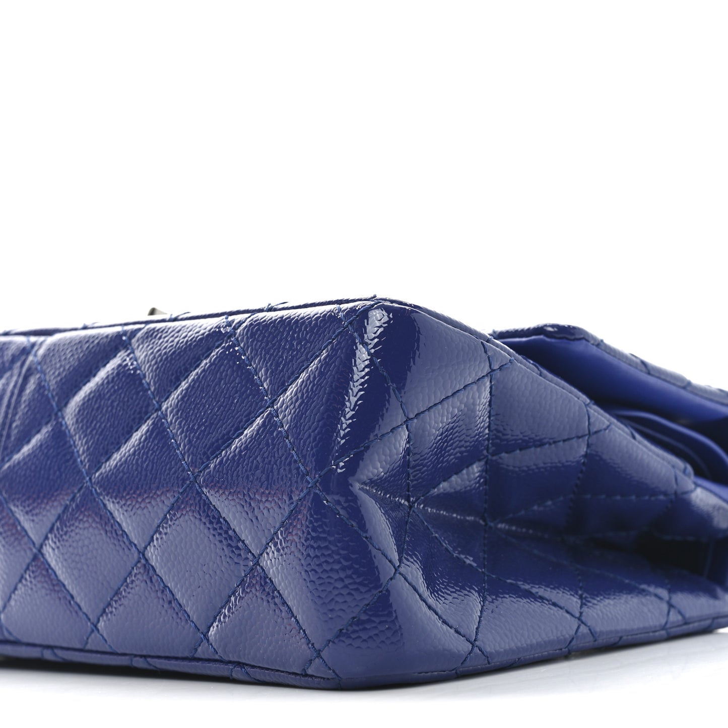 Patent Caviar Quilted 2.55 Reissue 226 Flap Navy Blue