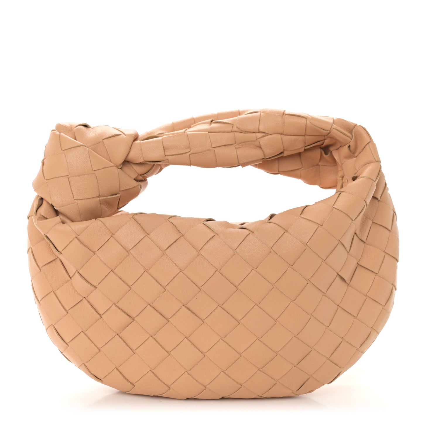 Nappa Intrecciato Mini Jodie Almond