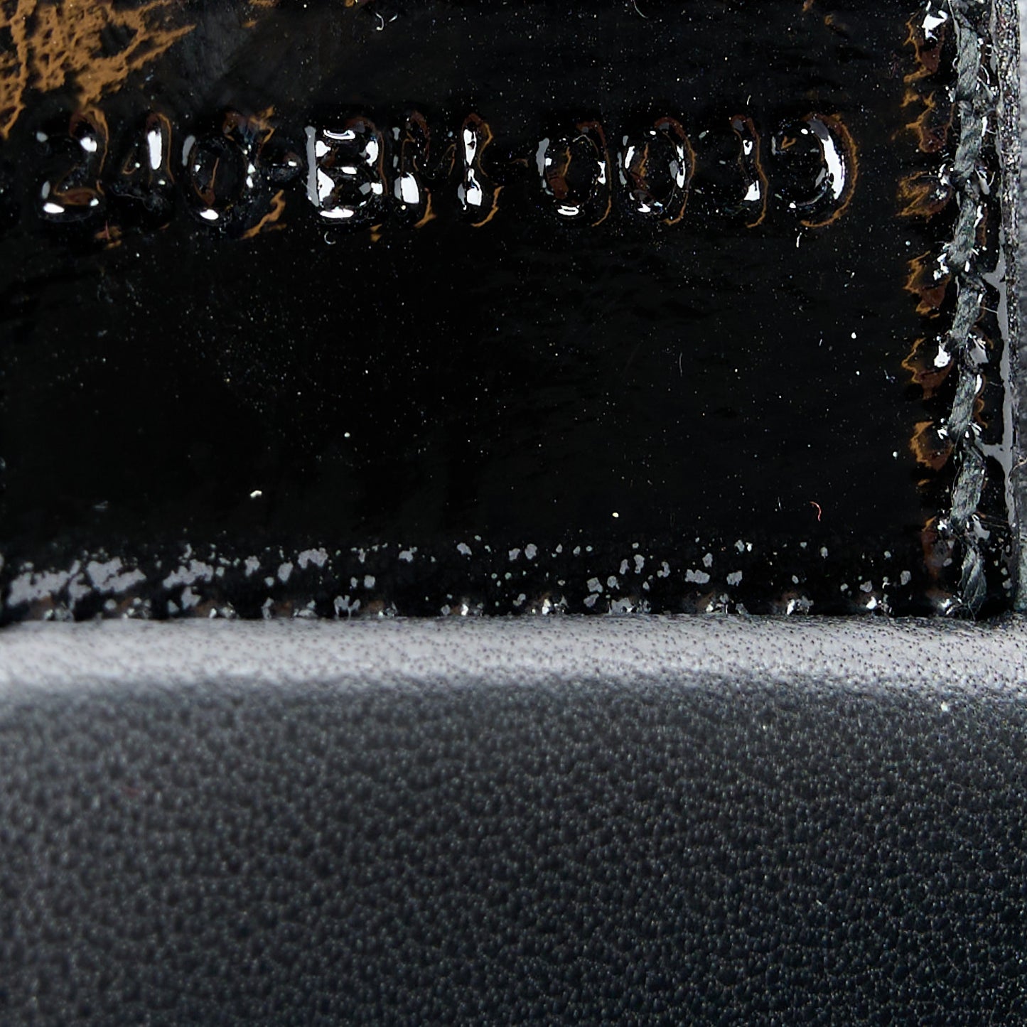 Patent Cannage Lady Dior Convertible Clutch Black