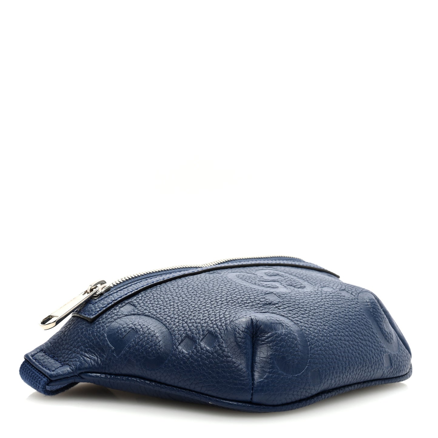 Piuma Calfskin Jumbo GG Embossed Small Belt Bag Royale