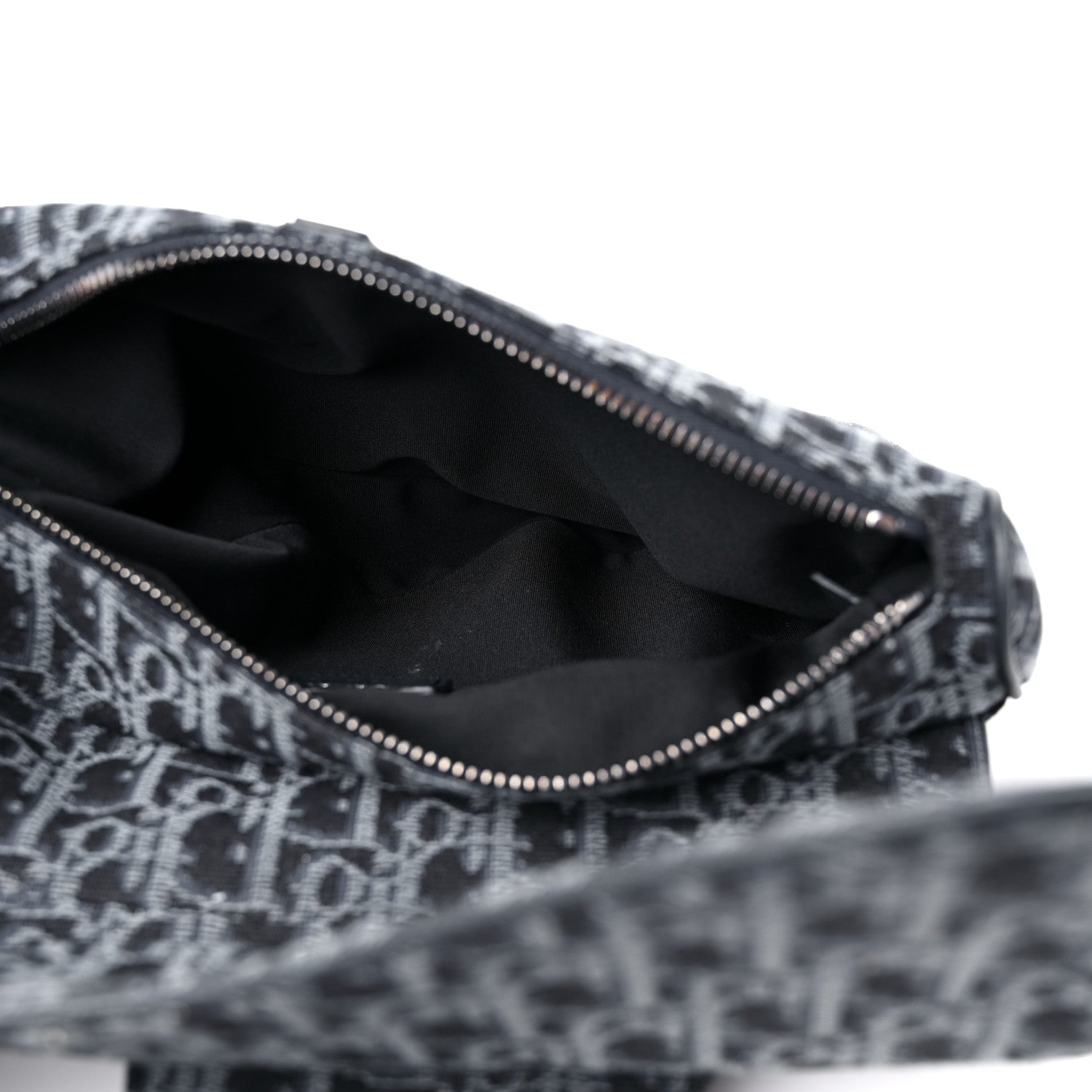 Christian Dior Oblique Mens Saddle Bag Blue 5 of 13