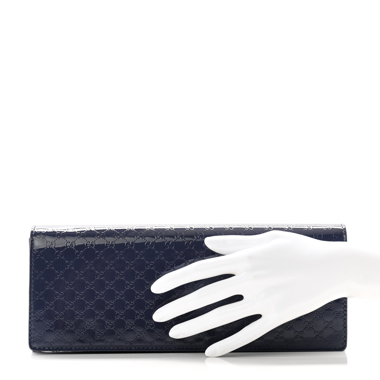 Gucci Patent Microguccissima Small Broadway Clutch Argyle Lavender 1 of 7