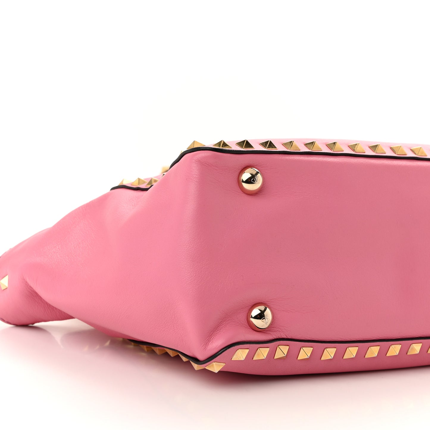 Vitello Small Rockstud Tote Ninphea