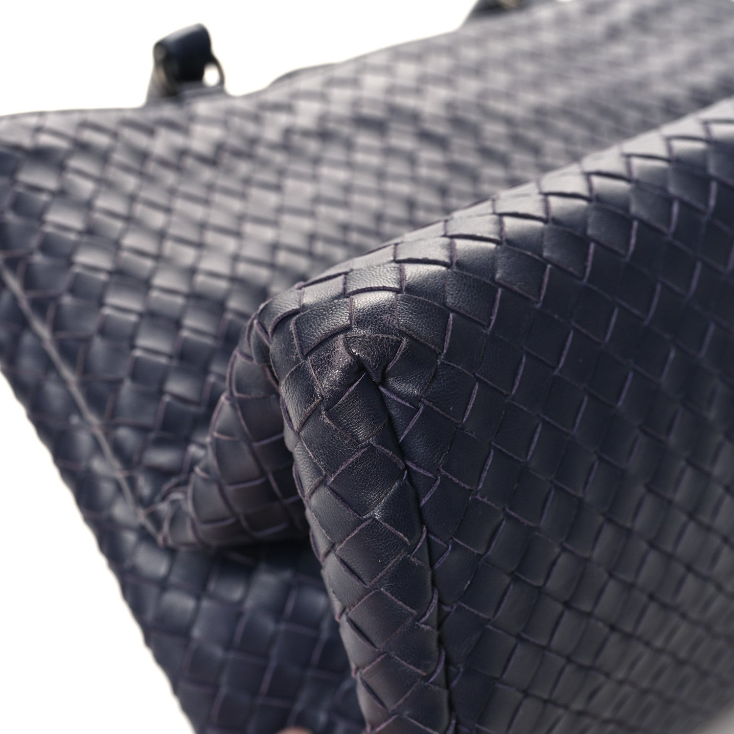 Bottega Veneta Nappa Intrecciato Milano Tote Grape 12 of 13