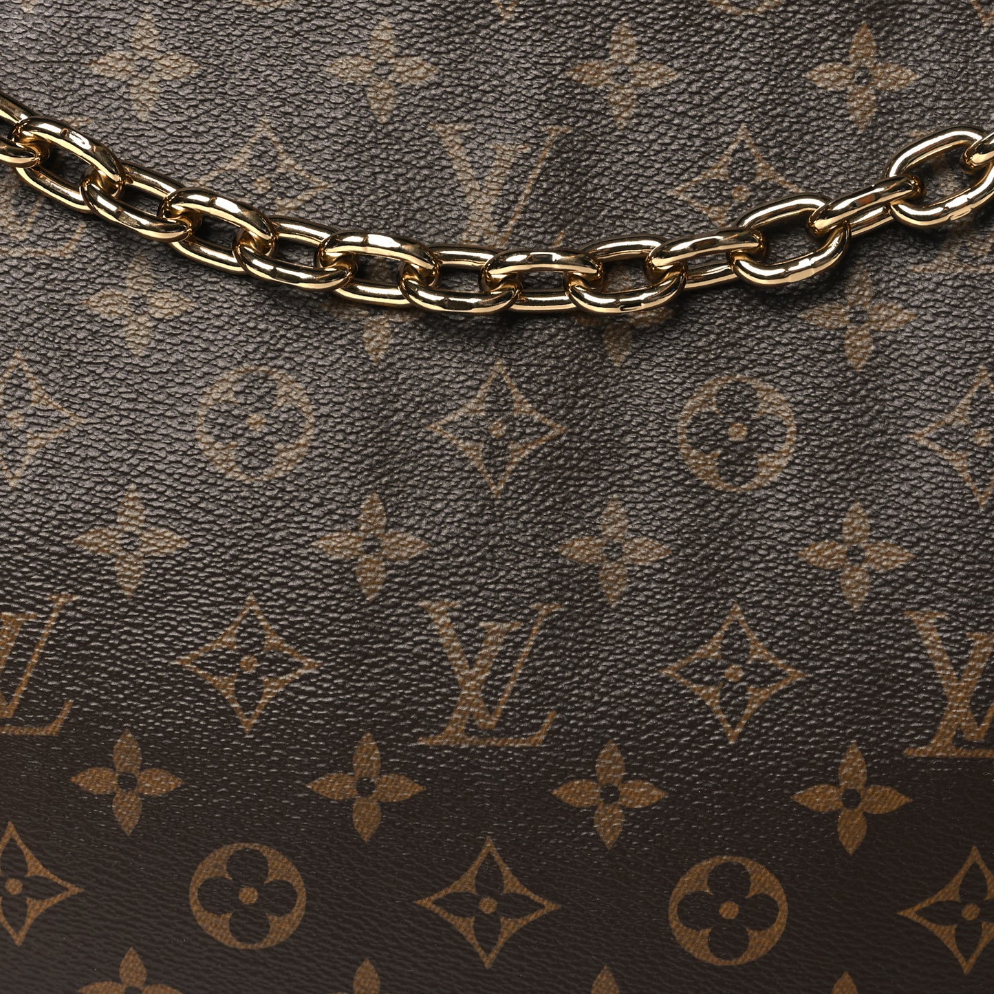 Reverse Monogram Loop Hobo