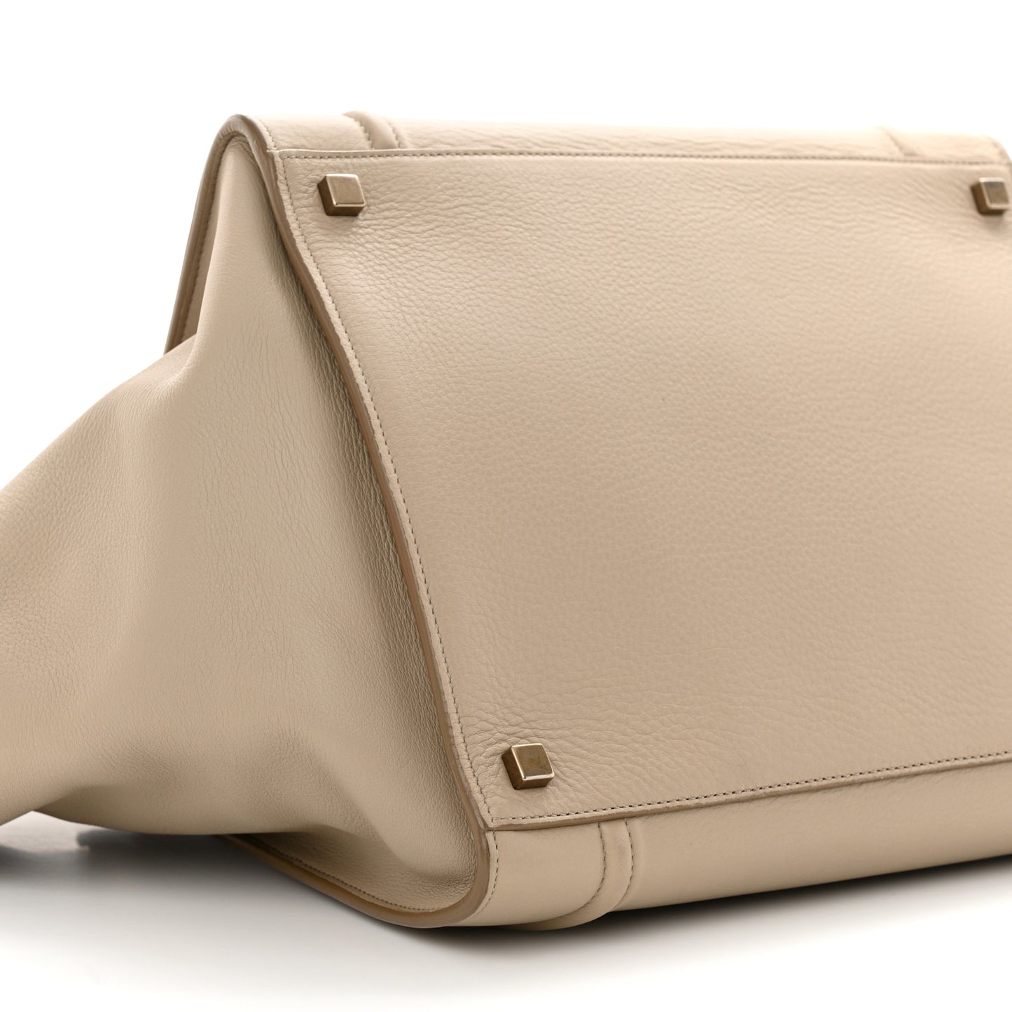 Smooth Calfskin Medium Phantom Luggage Taupe