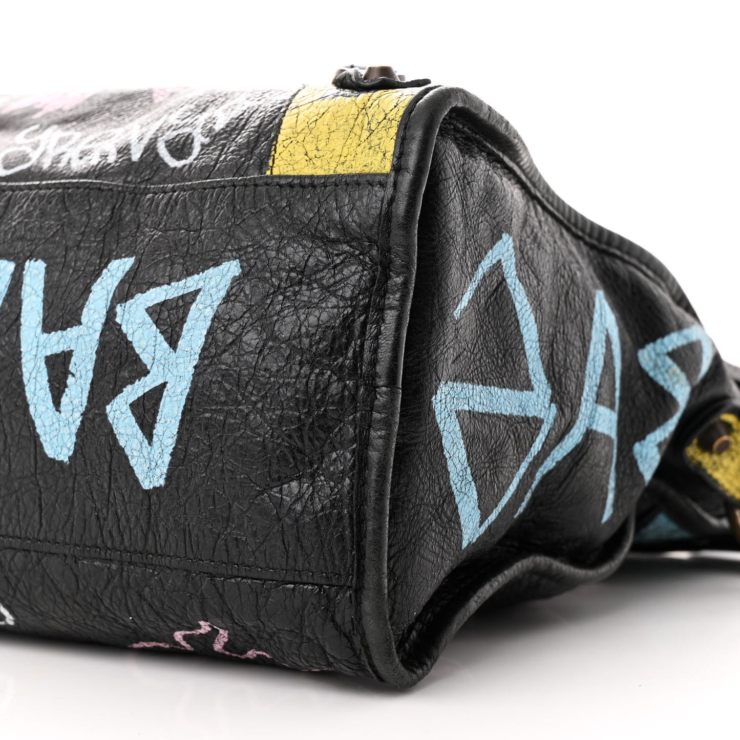Agneau Graffiti All Over Classic Hardware City Black Multicolor