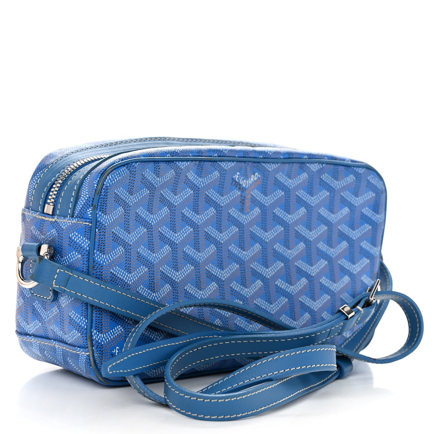 Goyard Goyardine Sac Cap Vert Sky Blue 3 of 10