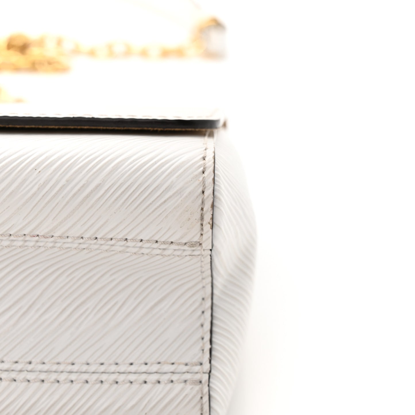 Epi Twist Shoulder Bag PM White