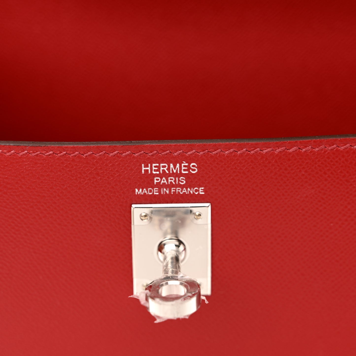 Madame Calfskin Verso Kelly Sellier 25 Rouge Piment Rose Shocking