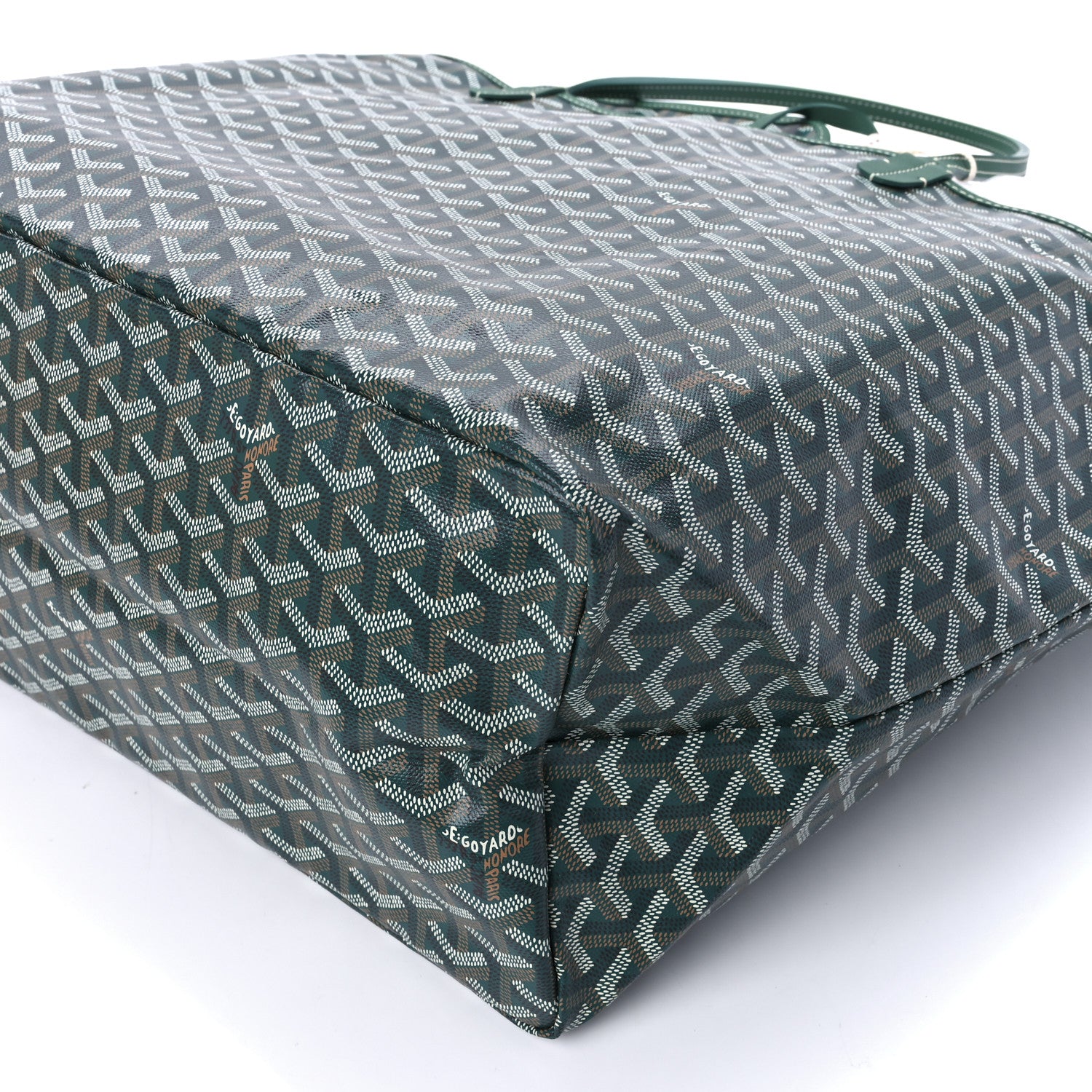 Goyard Goyardine Saint Louis GM Green 11 of 11