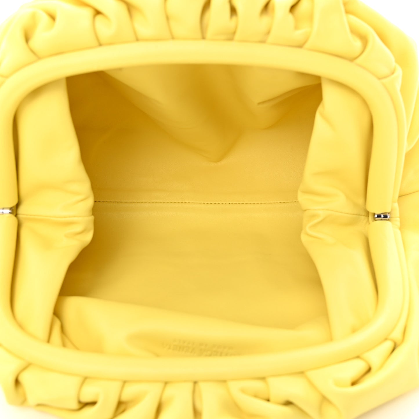 Smooth Butter Calf The Pouch Oversized Clutch Sherbert
