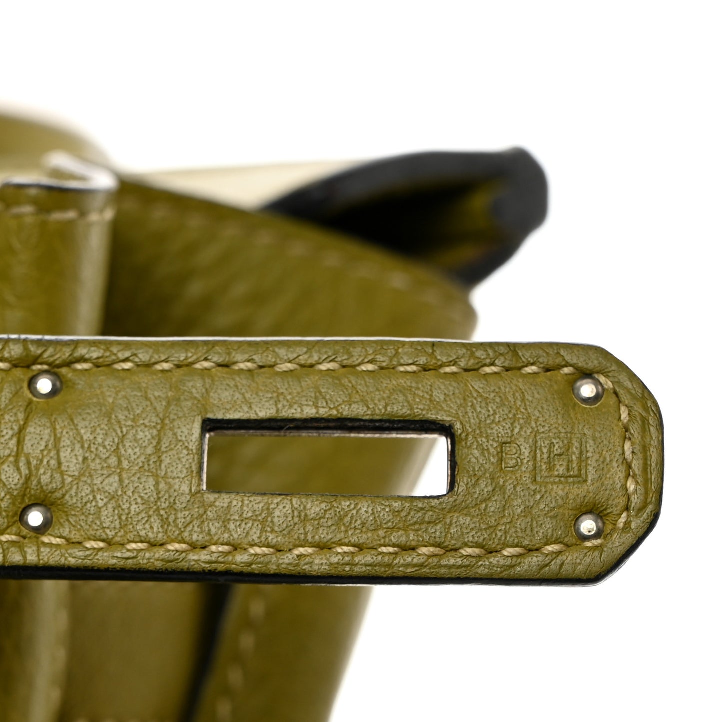 Taurillon Clemence Birkin 35 Vert Chartreuse