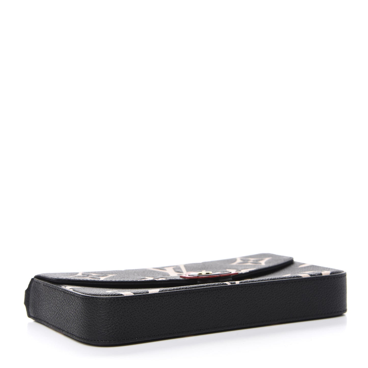 Empreinte Monogram Giant Crafty Pochette Felicie Black Creme