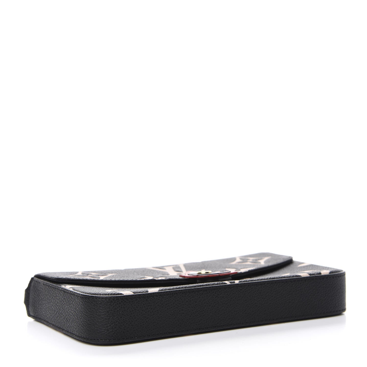 Louis Vuitton Empreinte Monogram Giant Crafty Pochette Felicie Black Creme 4 of 7