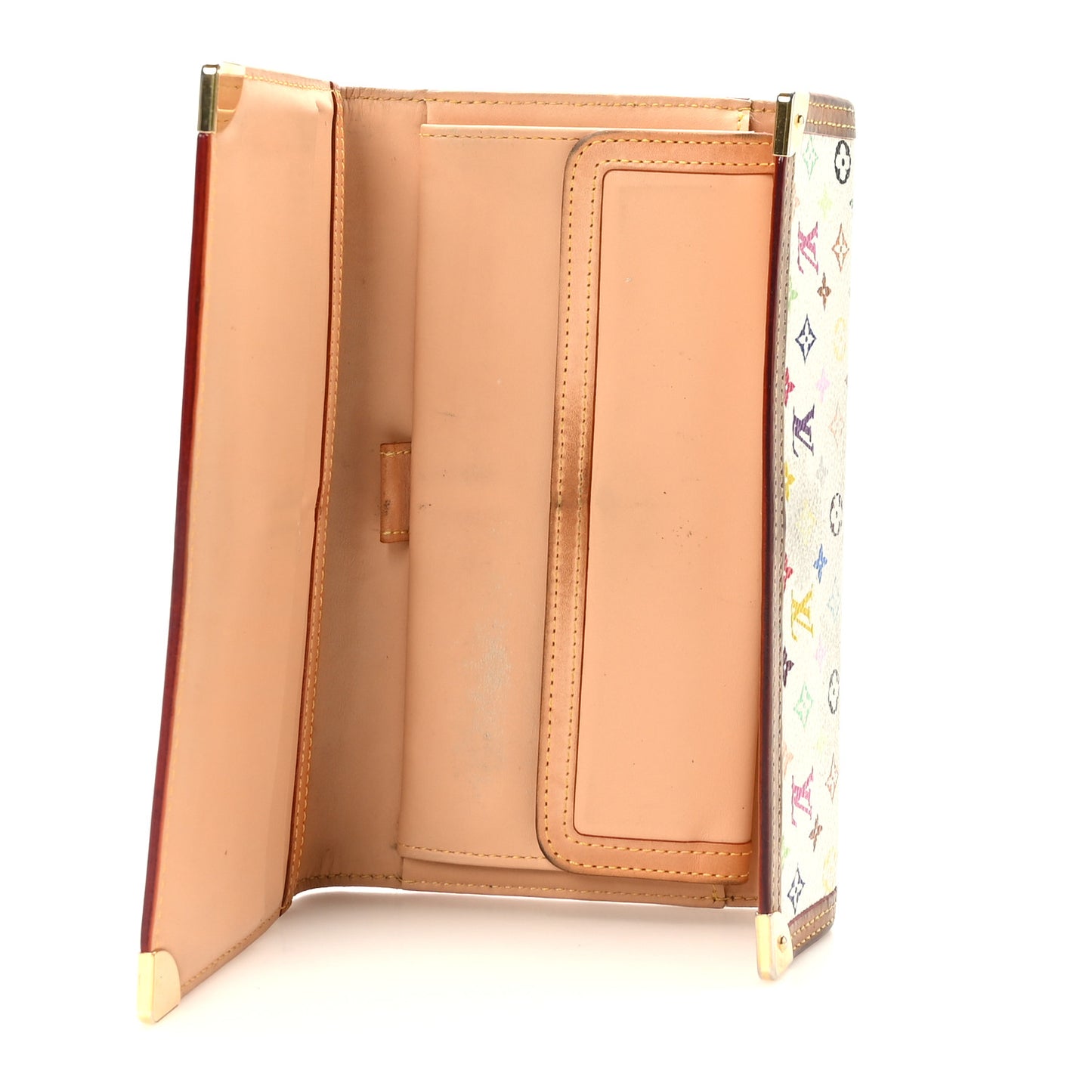 Monogram Multicolor Porte Tresor International Wallet White