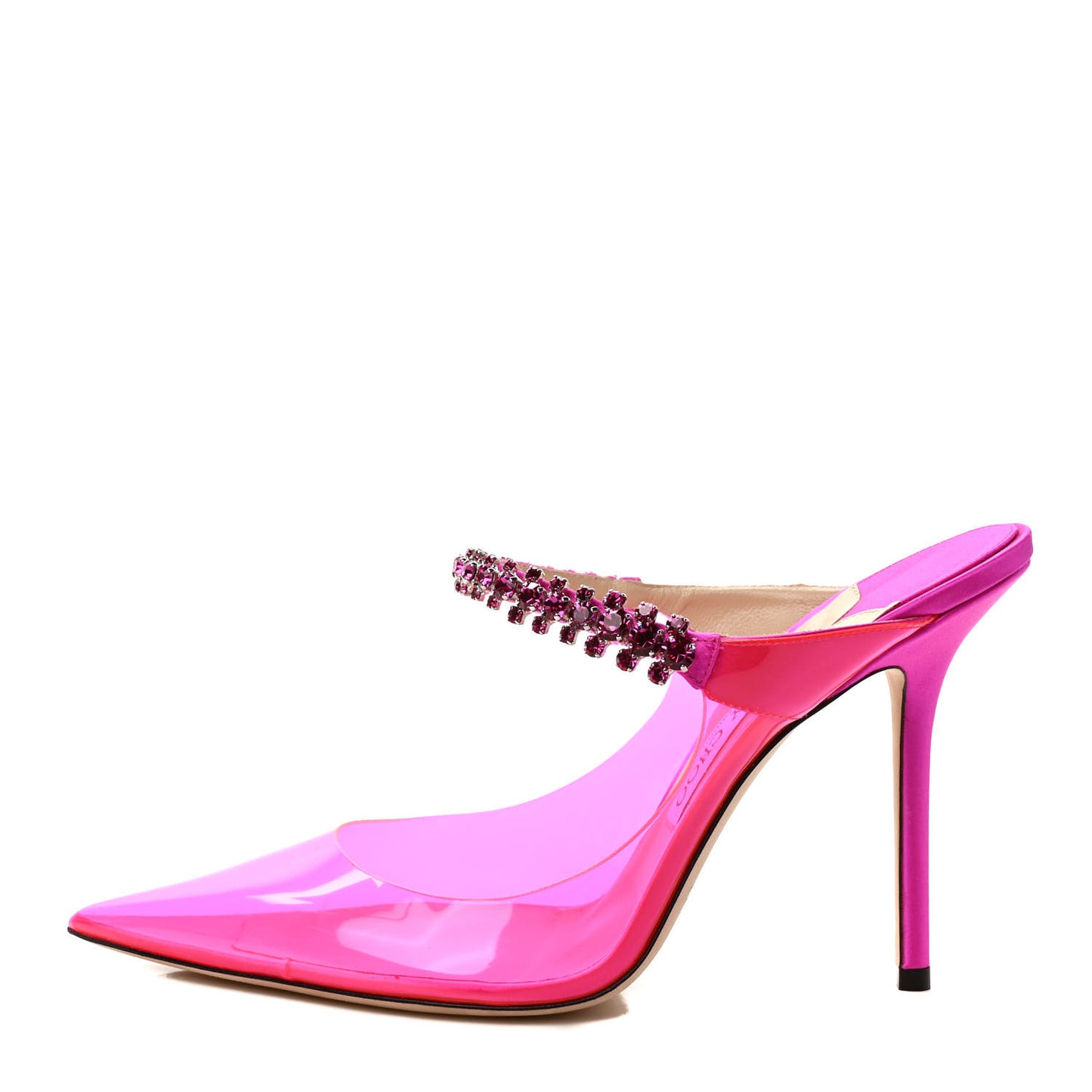 Plexi Crystal Bing 100 Pumps 41 Hot Pink