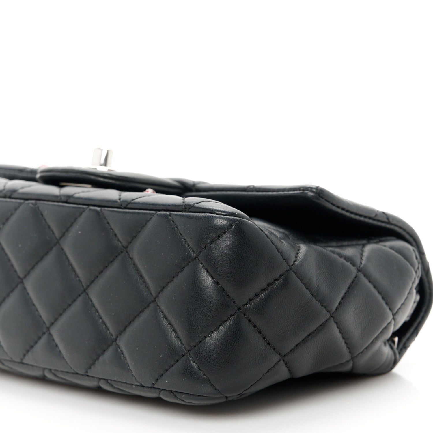 Chanel Lambskin Quilted Embellished Mini Ladybug Rectangular Flap Black 11 of 11
