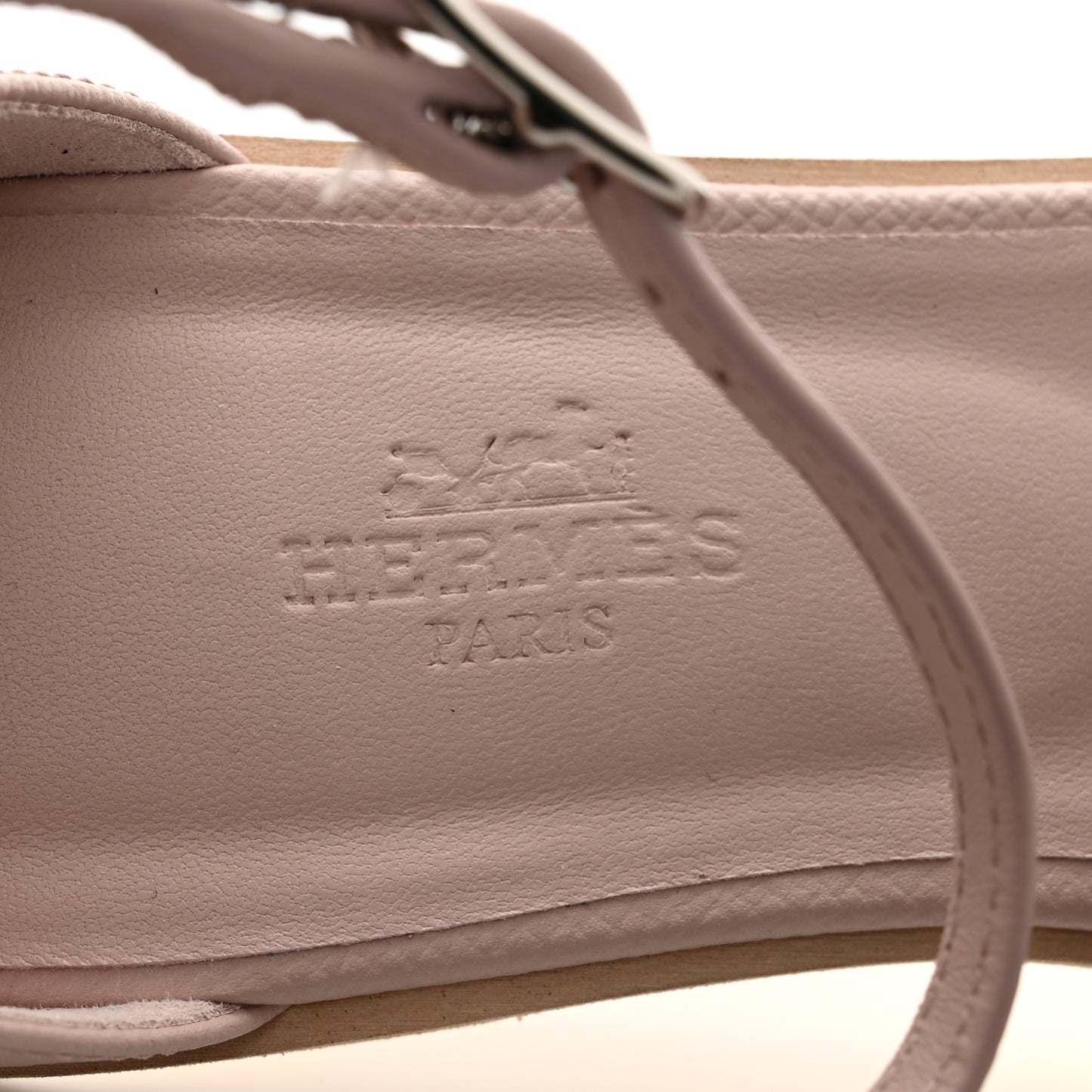 Epsom Santorini Sandals 38 Rose Porcelaine