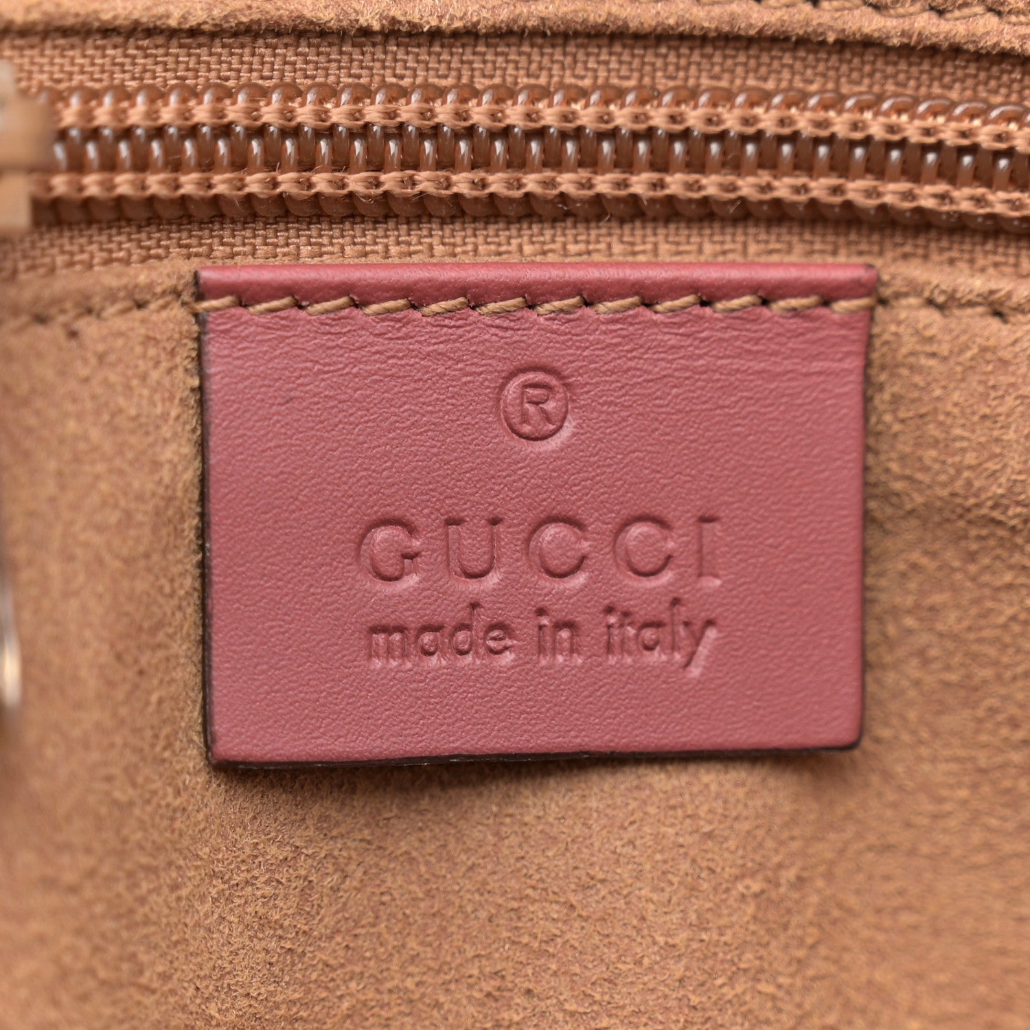 Gucci GG Supreme Monogram Blooms Medium Zippered Tote Beige Multicolor Dry Rose 6 of 12
