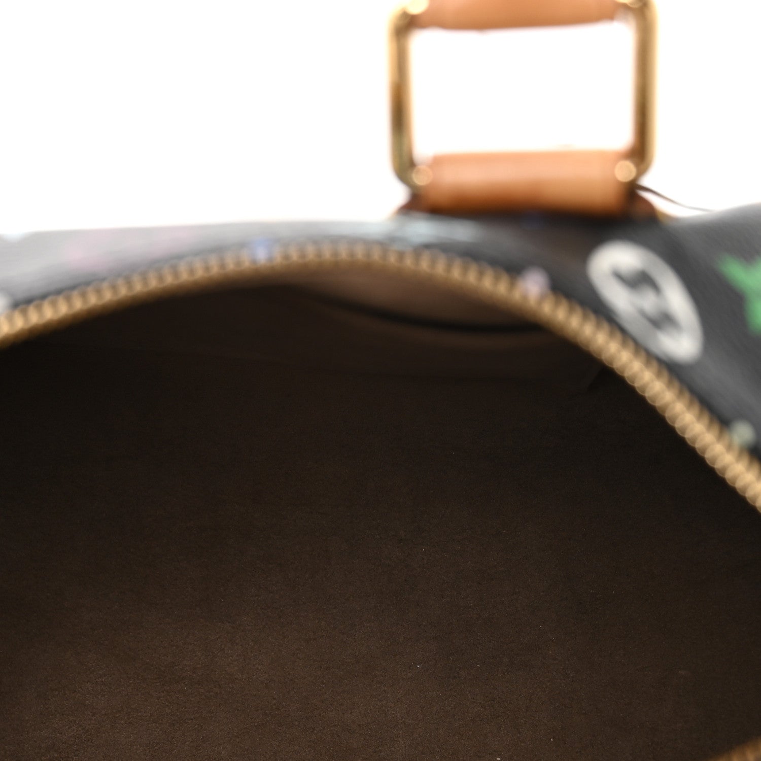 Louis Vuitton Monogram Multicolor Speedy 30 Black 5 of 11