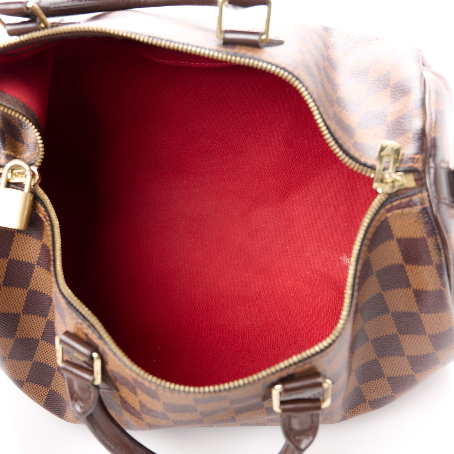 Louis Vuitton Damier Ebene Speedy Bandouliere 35 5 of 14