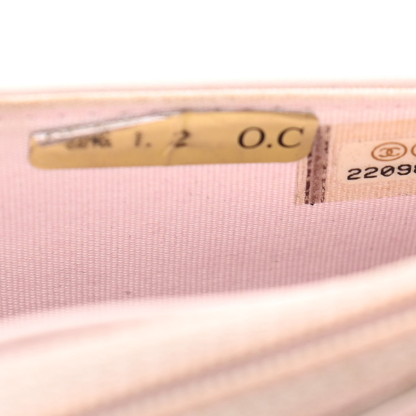 Canvas Deauville Wallet On Chain WOC Pink White