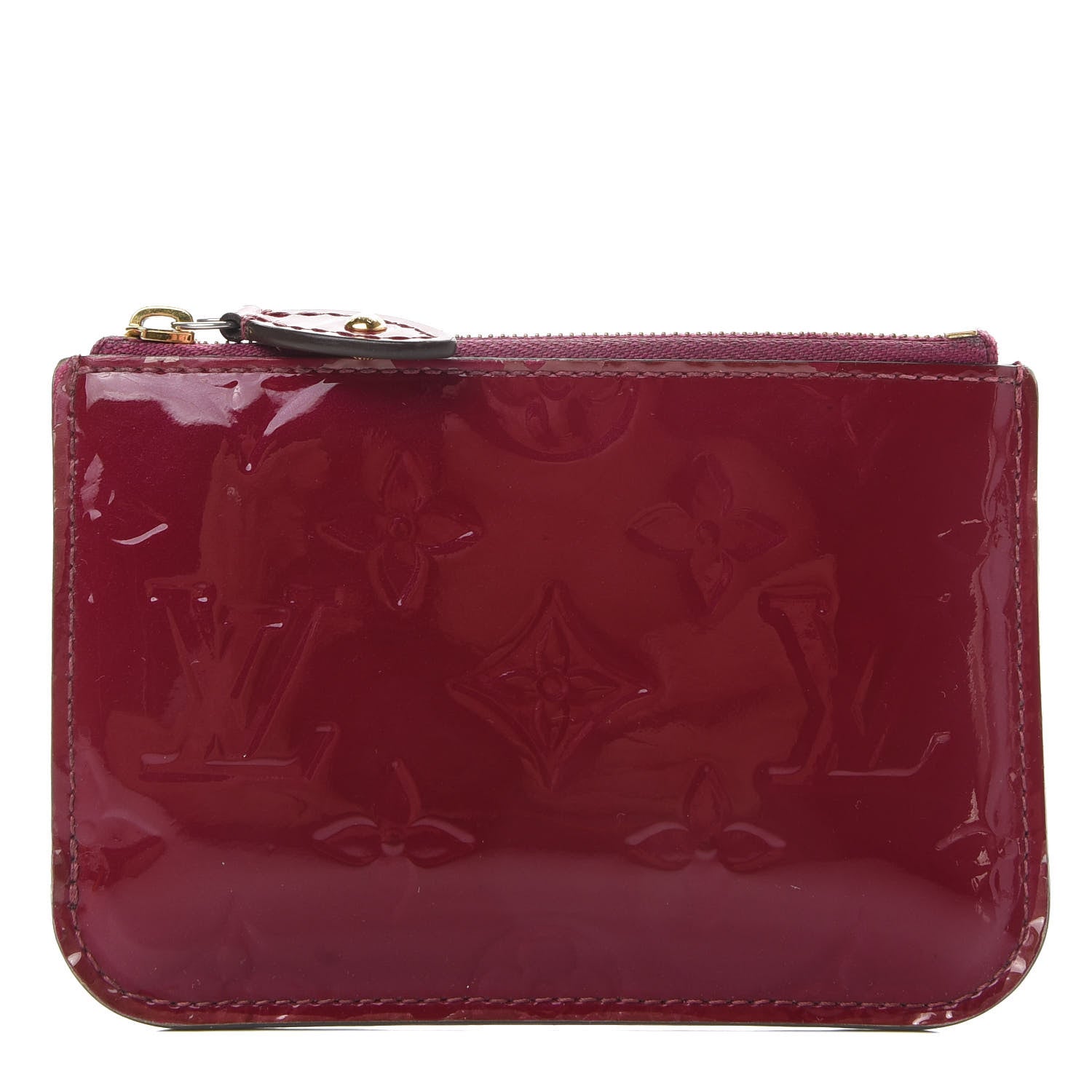 Louis Vuitton Vernis Key Pouch Magenta 1 of 8
