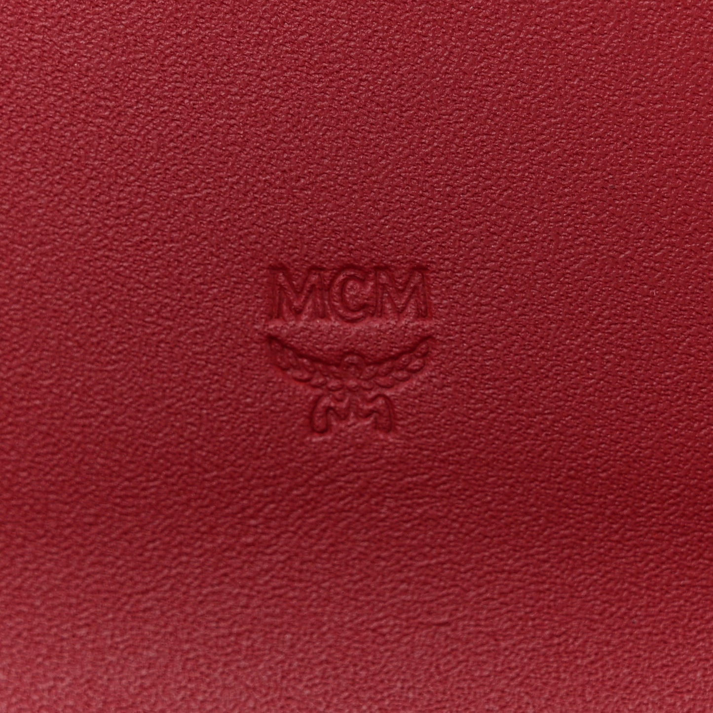 Metallic Visetos Patricia Wallet On Chain Red Champagne Gold