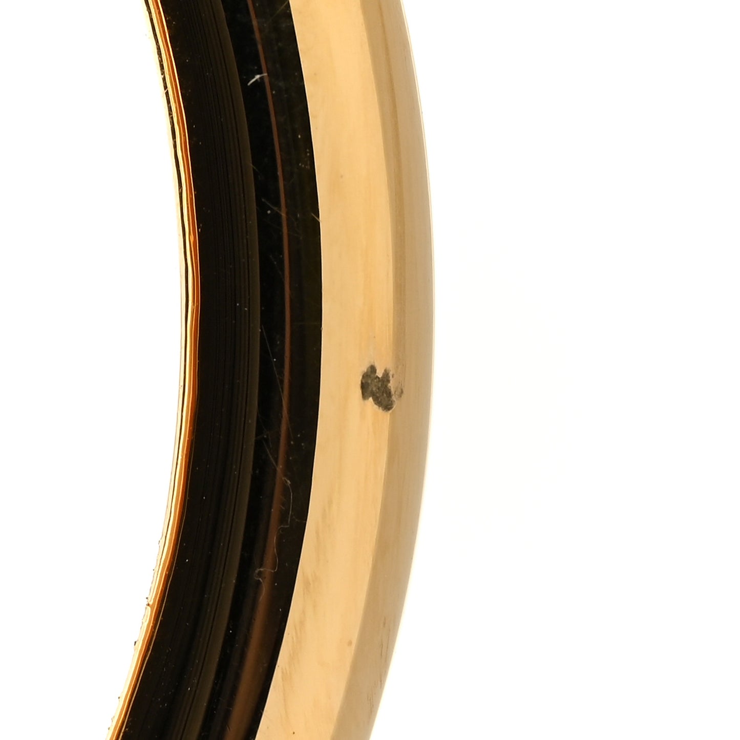 Metal Louise Hoop Earrings Gold