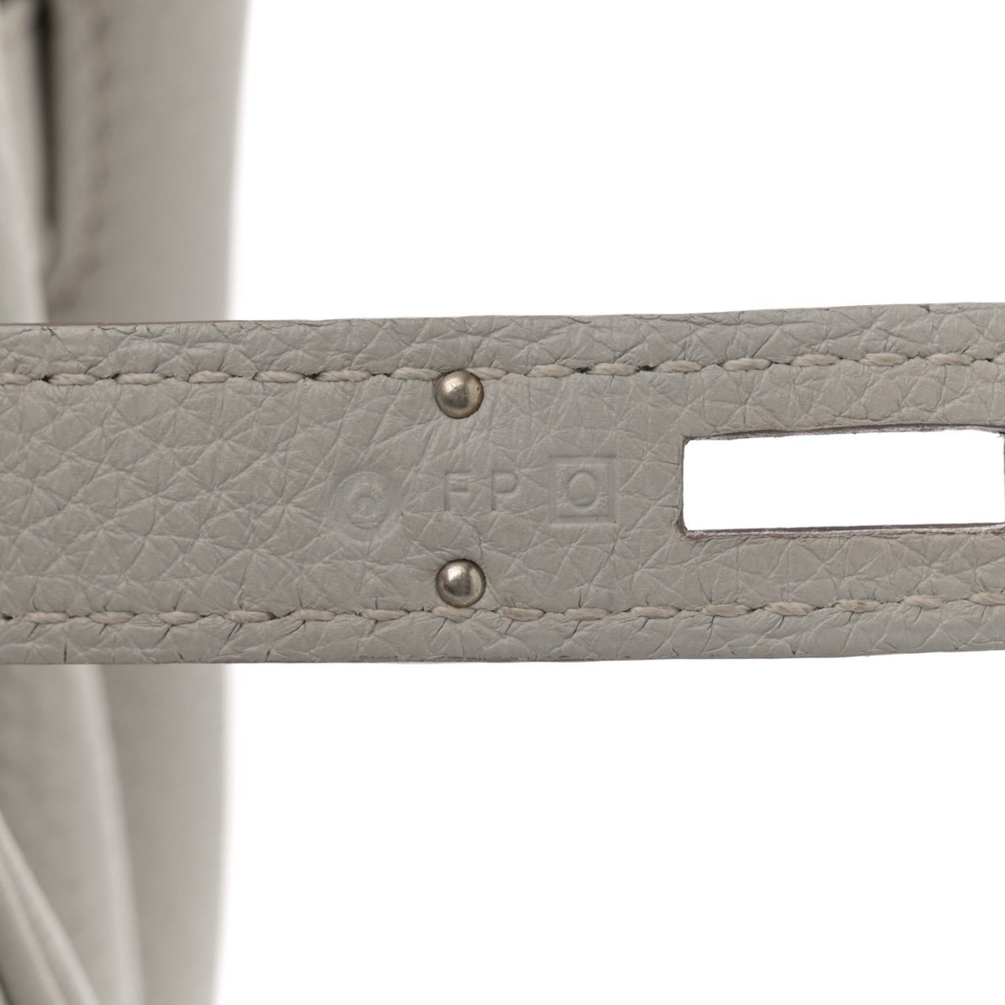 Togo Birkin 40 Gris Perle