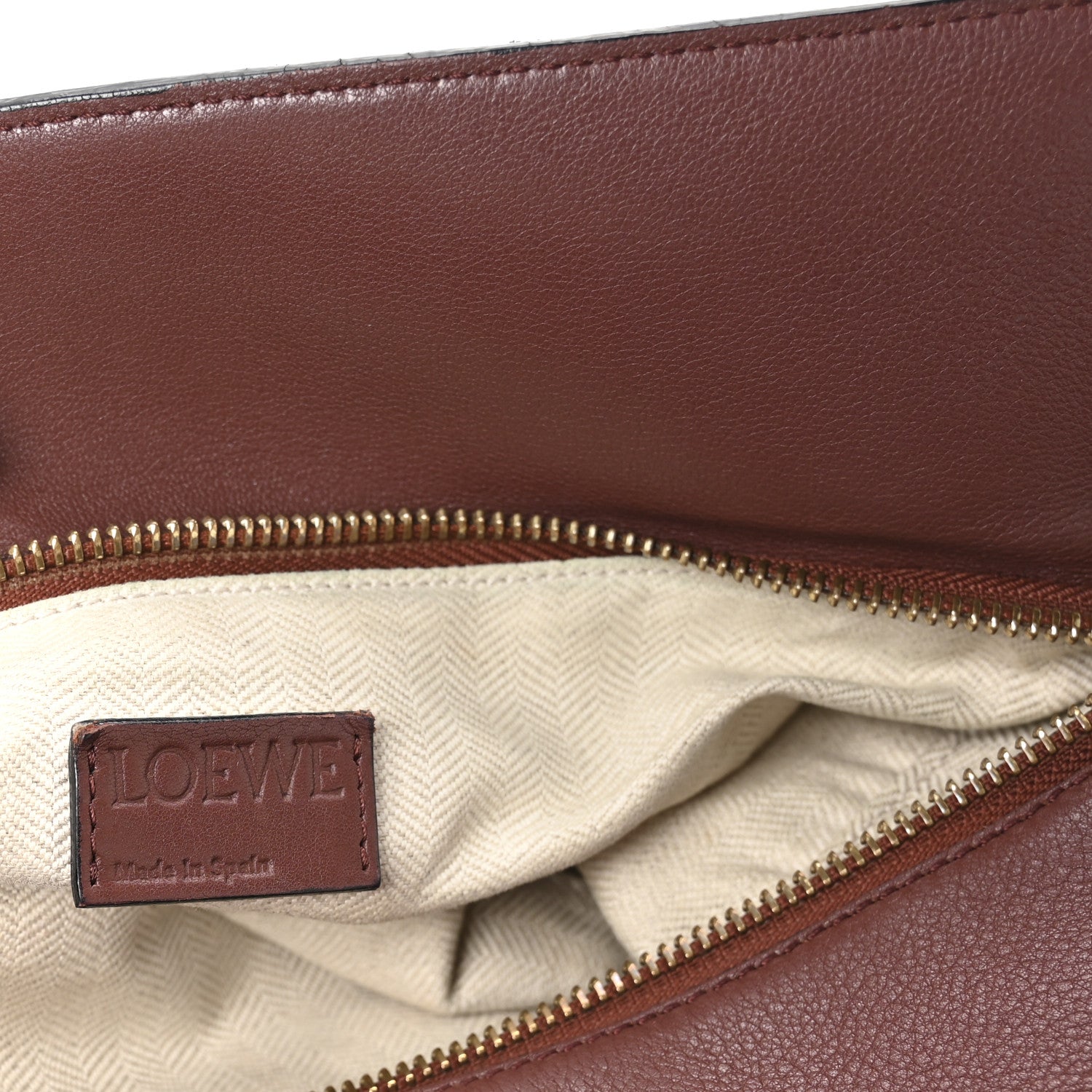 Loewe Calfskin Medium Puzzle Bag Brown 6 of 11