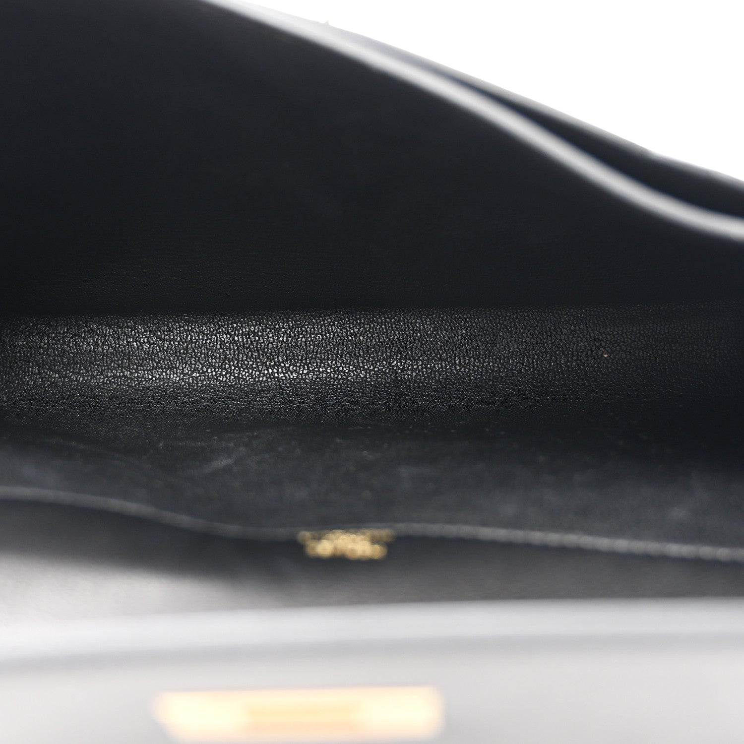 Hermes Evercolor Kelly Depeches 25 Pouch Black 5 of 10