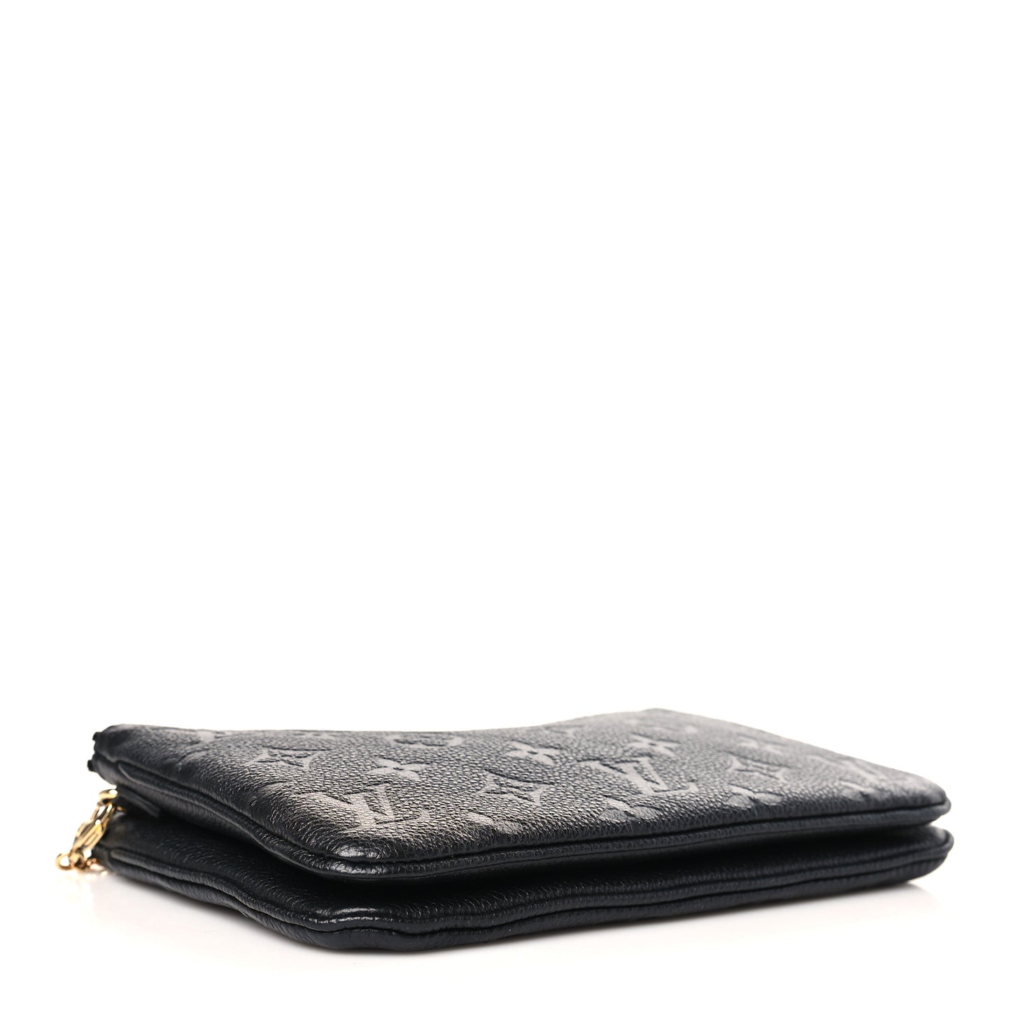 Empreinte Double Zip Pochette Black
