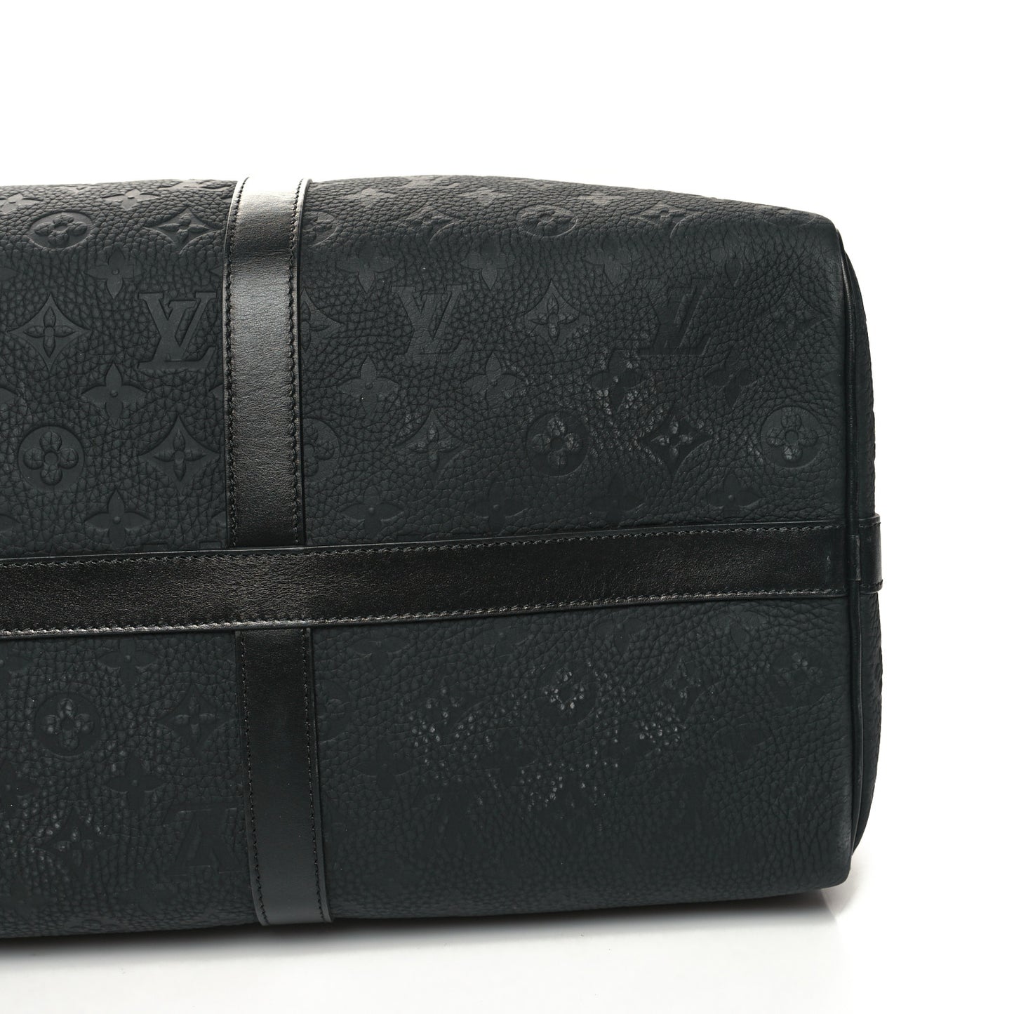 Taurillon Monogram Keepall Bandouliere 50 Black