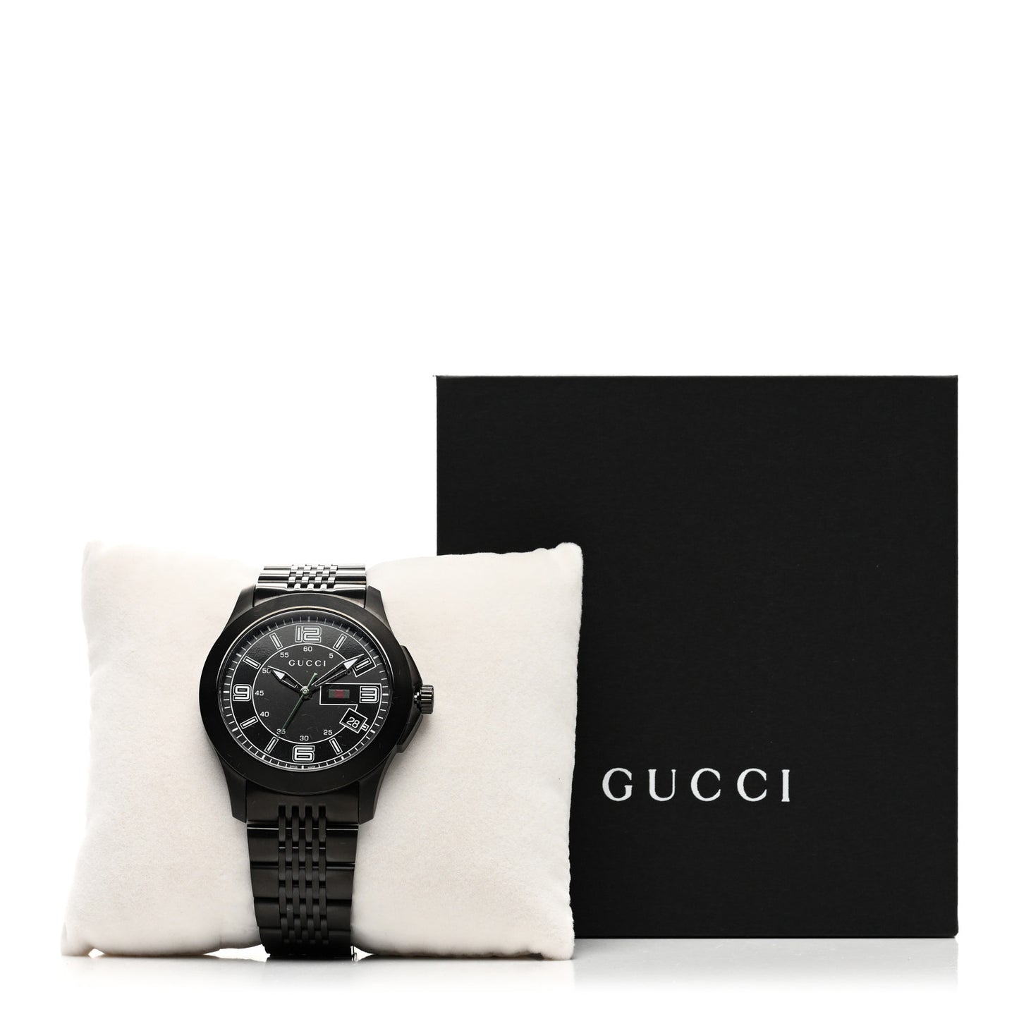 PVD Stainless Steel 44mm G-Timeless Quartz Watch Black