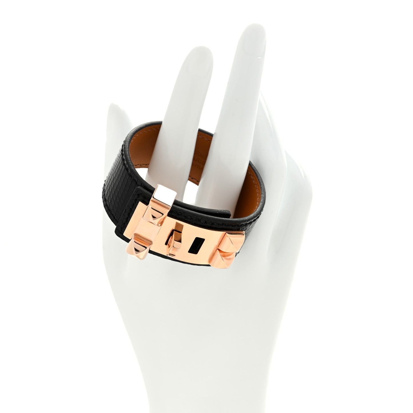 Lizard Collier De Chien CDC 24 Bracelet T2 Black