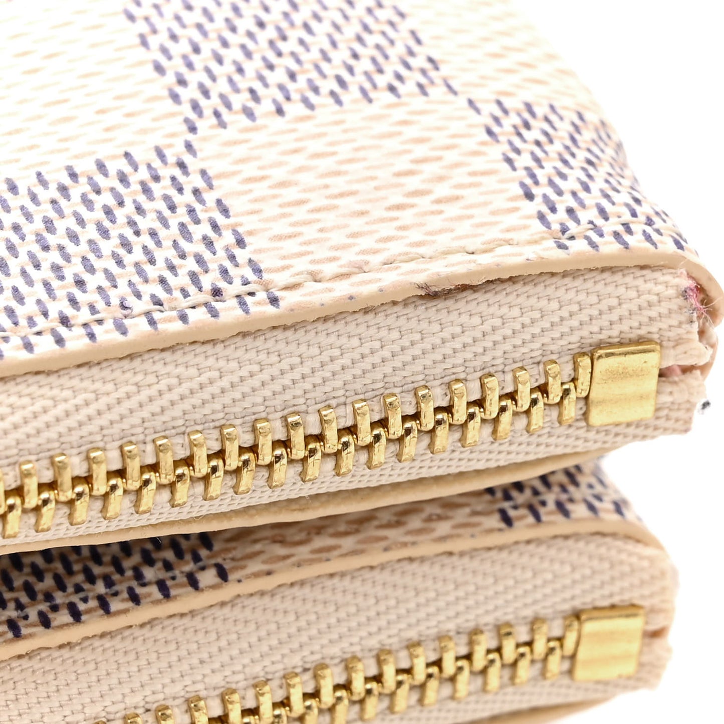 Damier Azur Double Zip Pochette